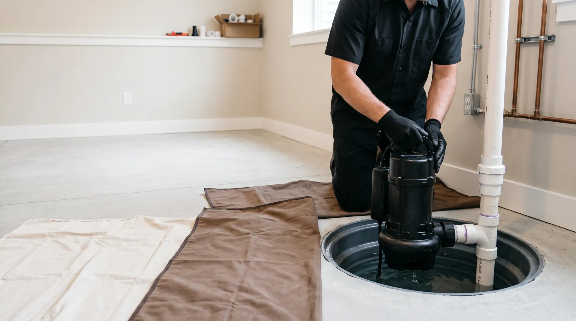 Sump Pump Installation in Westminster, CO